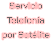 Servicio Telefonía por Satélite
